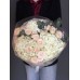 Букет №210 - Букет из кустовых пионовидных роз с гортензией 