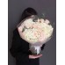 Букет №210 - Букет из кустовых пионовидных роз с гортензией 