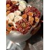 Букет №228 из кустовых пионовидных роз и сортовой хризантемы Bigoudi Red 