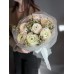 Букет №238 из ранункулюсов Cloni Hanoi и Ваксфлауэра