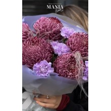 Все оттенки сиреневого в букете для любимой мамы