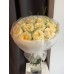 Букет №249 из роз Candlelight с лепидиумом