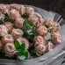 Букет №1 - роза кустовая пионовидная Bombastic, фисташка