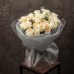 Букет №2 -  роза садовая Candlelight, фисташка