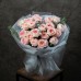 Букет №11 - роза Одноголовая Bridal Pink, эвкалипт Cineria, фисташка