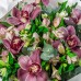 Букет №55 из орхидеи Цимбидиум и альстромерий