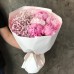 Букет №89 из крупных розовых пионов Sarah Bernhardt