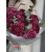 Букет №110 из сортовой хризантемы Bigoud Purplei и эвкалипта Букет №110 из сортовой хризантемы Bigoud Purplei и эвкалипта