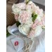 Букет №161 - Букет невесты из роз, пионов, диантусов и фрезий