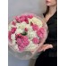 Букет №193 - Воздушный букет из гортензий, гвоздик, роз и тюльпанов 