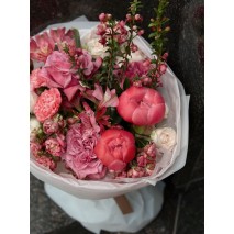 Новые букеты с пионами от MANIA Fiori