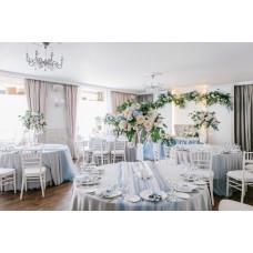 Декор свадебного мероприятия в зале "Весенний" от Mania Fiori Decor