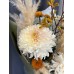 Букет №257 с розами, хризантемами, анигозантосом и кортадерией